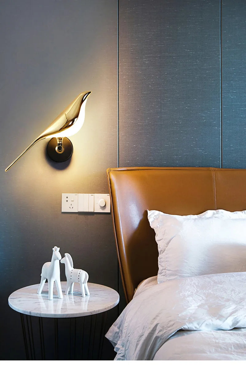 Nordic Magpie LED Wall Lamp