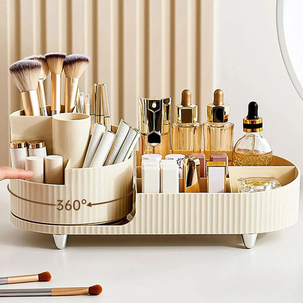 Makeup Organizer with Rotating Base