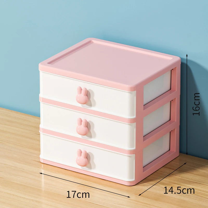 Transparent Desk Organizer Drawer