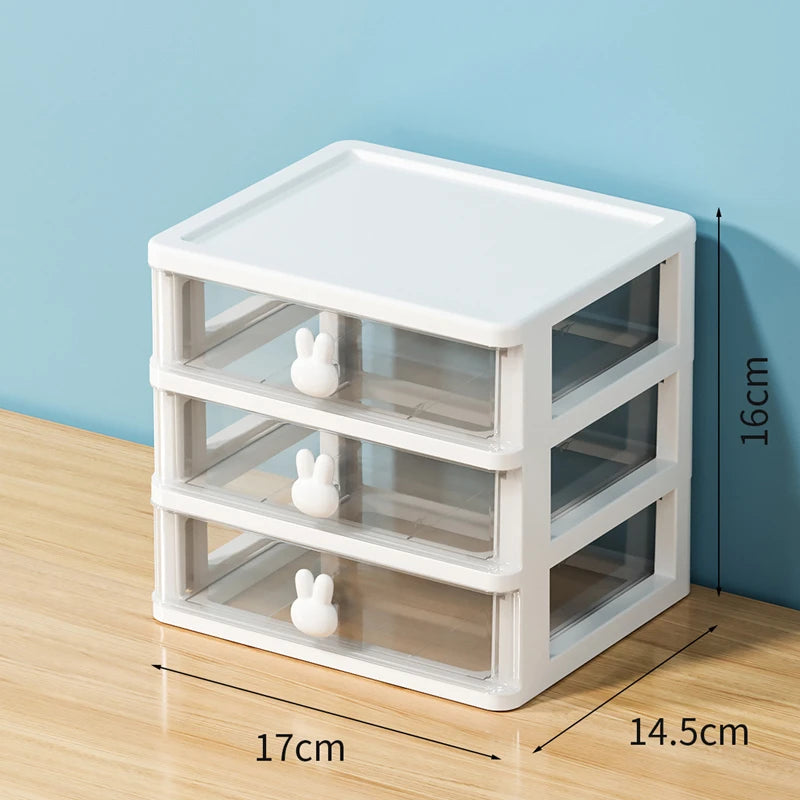 Transparent Desk Organizer Drawer