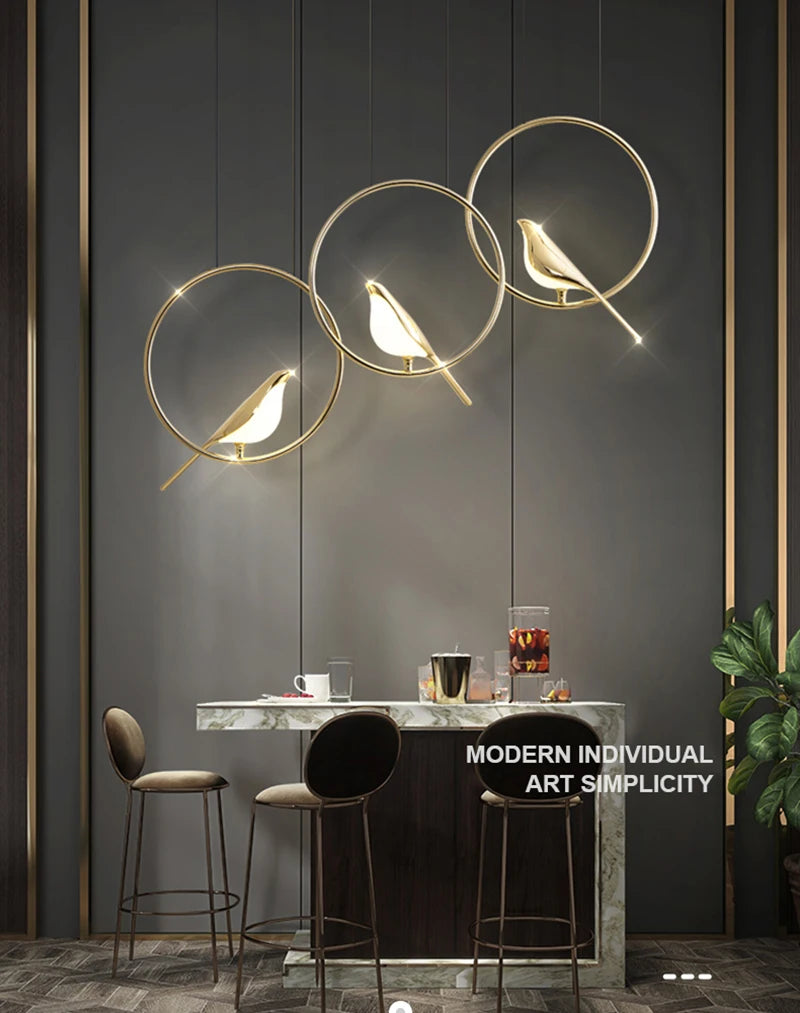 Nordic Magpie LED Wall Lamp