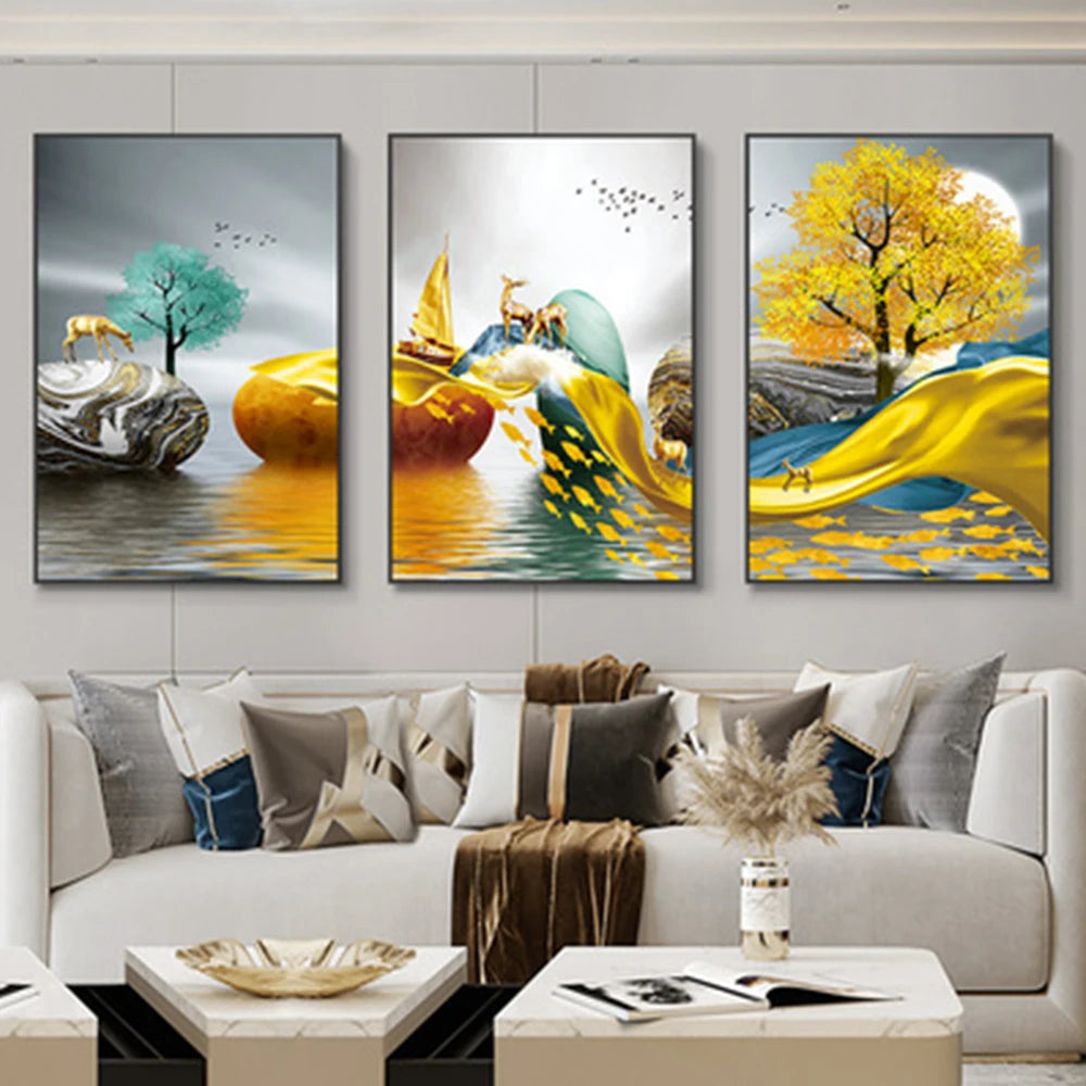 Landscape Wall Art Canvas Painting