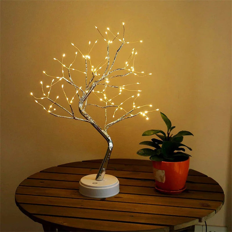 LED Tabletop Tree Lamp