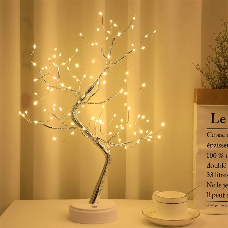 LED Tabletop Tree Lamp