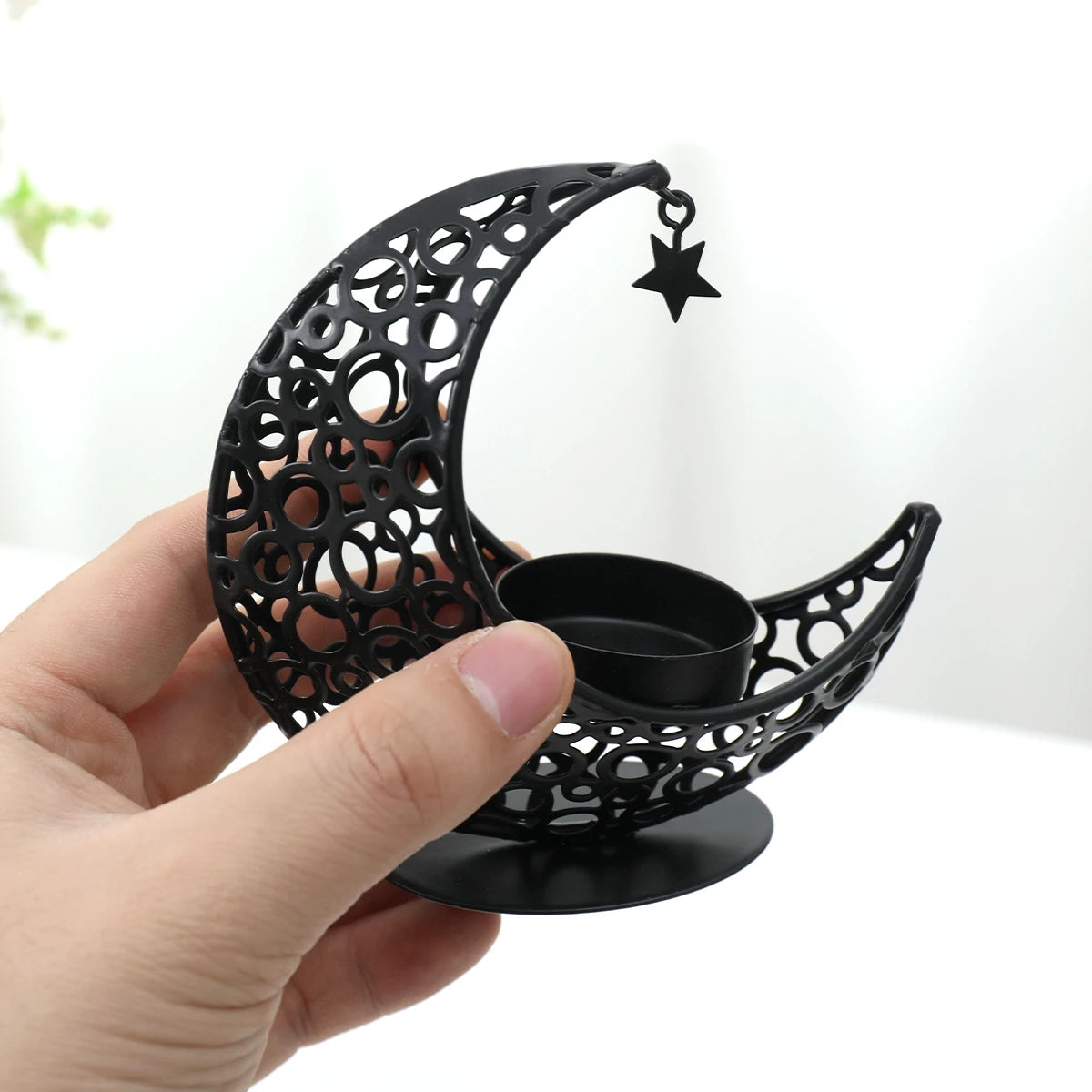 Moon Shape Candle Holder