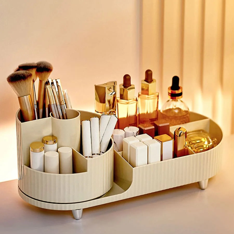 Makeup Organizer with Rotating Base