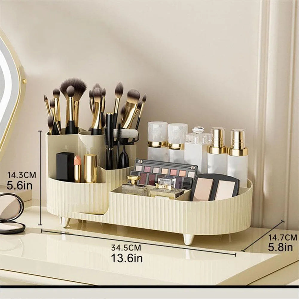 Makeup Organizer with Rotating Base