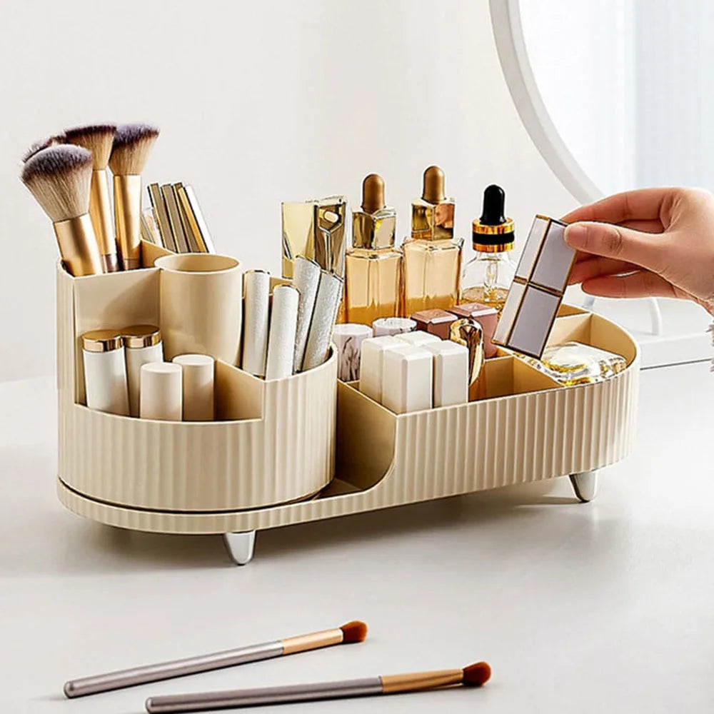 Makeup Organizer with Rotating Base