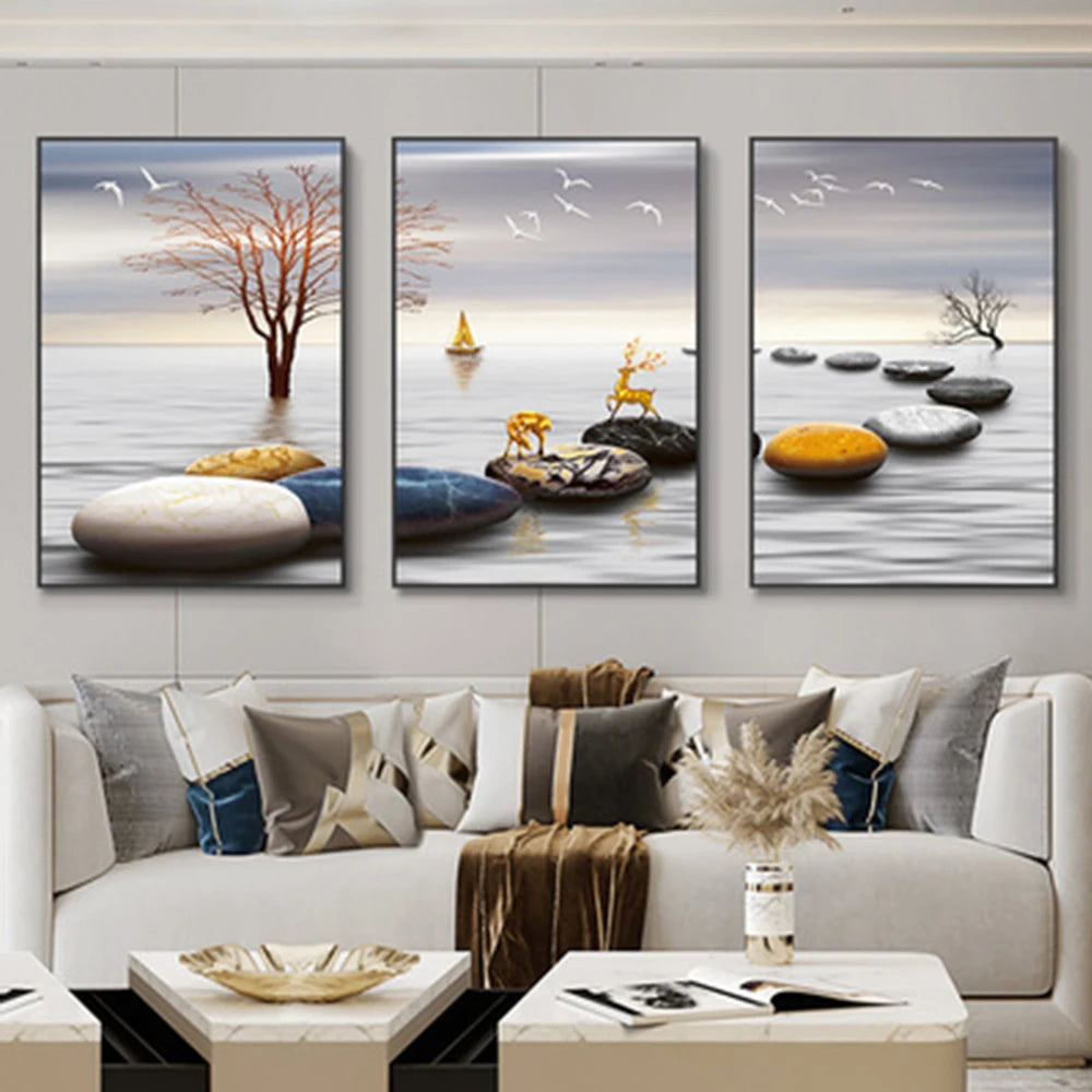 Landscape Wall Art Canvas Painting