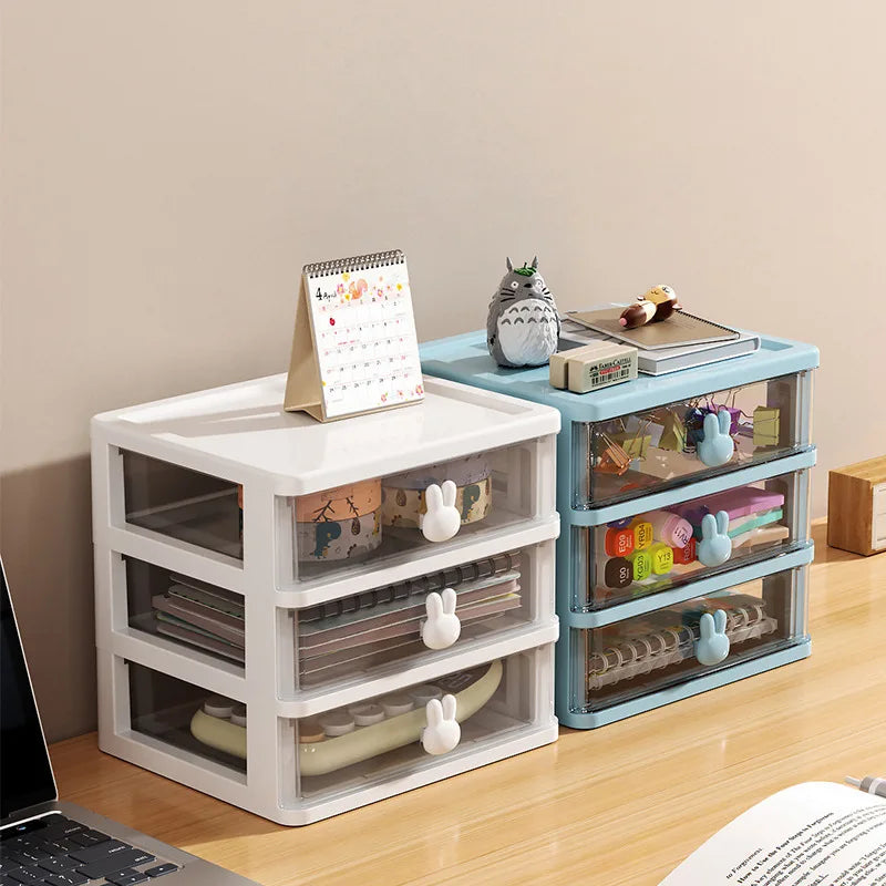 Transparent Desk Organizer Drawer