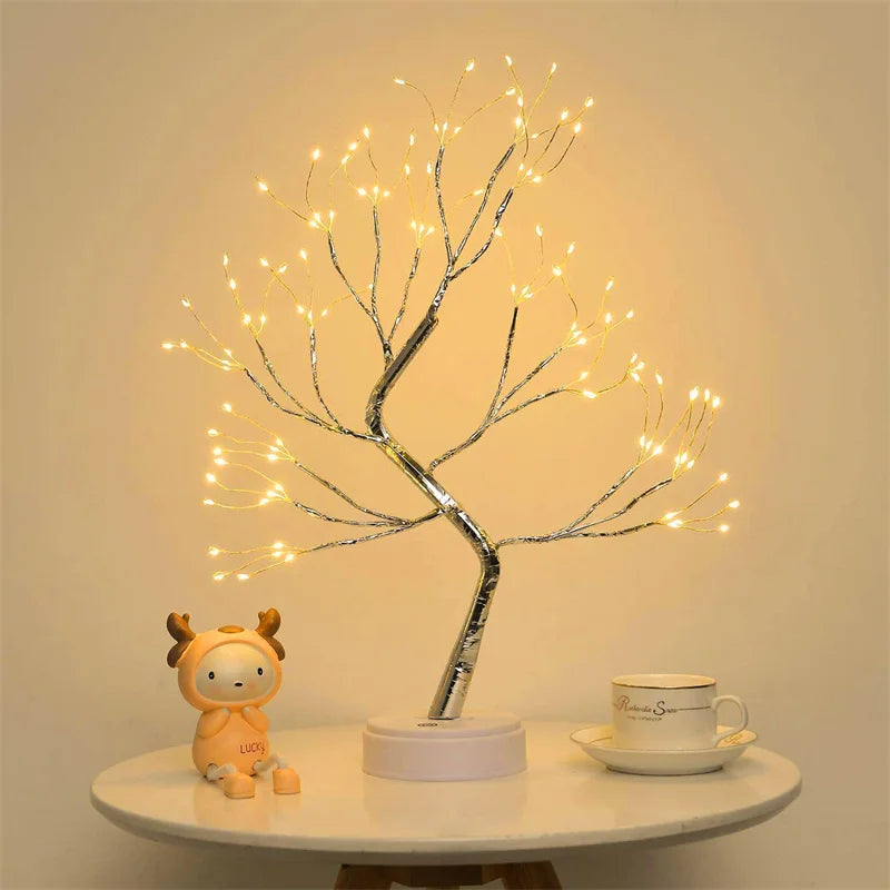 LED Tabletop Tree Lamp