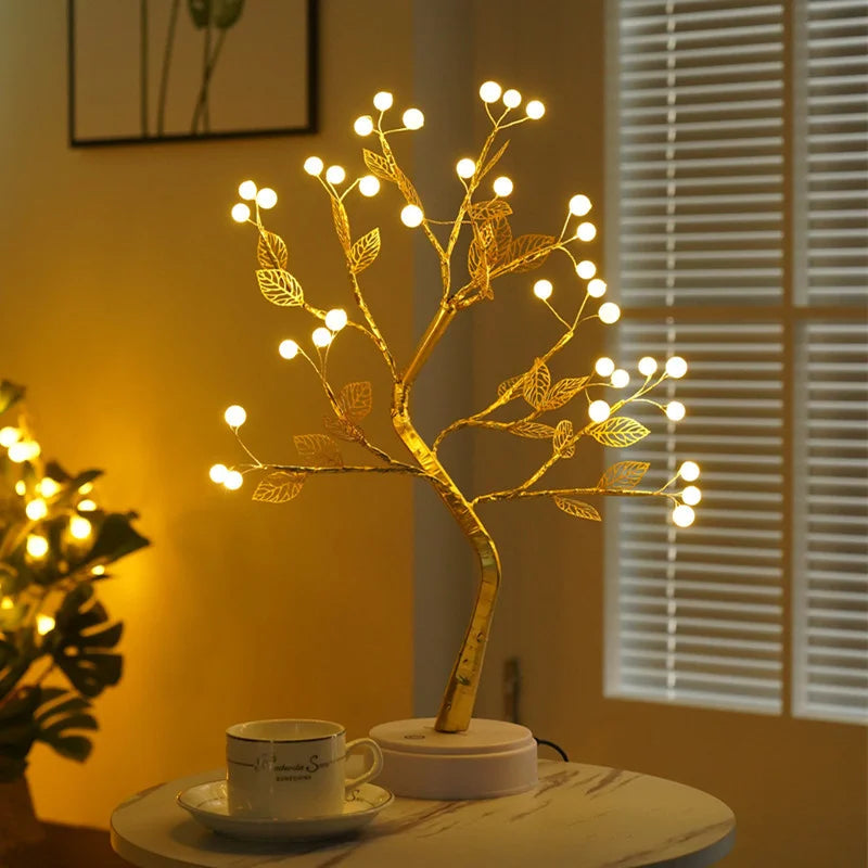 LED Tabletop Tree Lamp