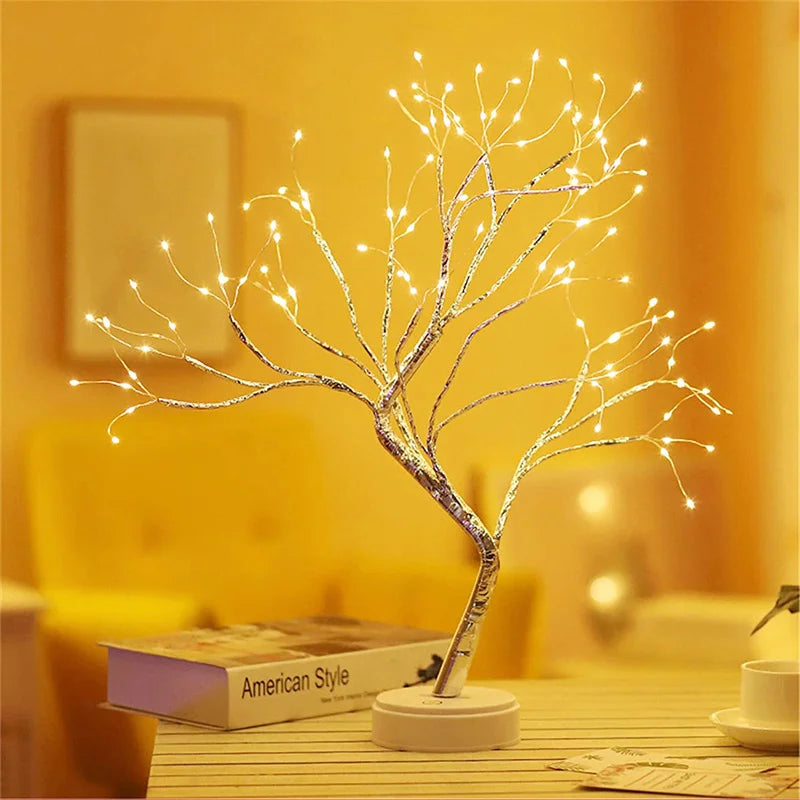 LED Tabletop Tree Lamp