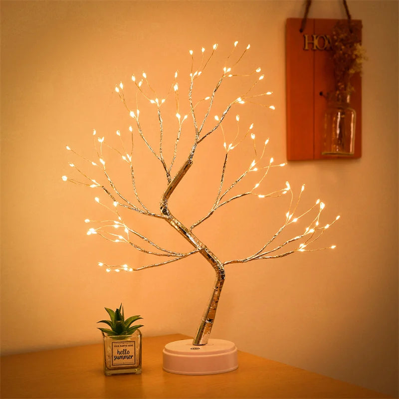 LED Tabletop Tree Lamp