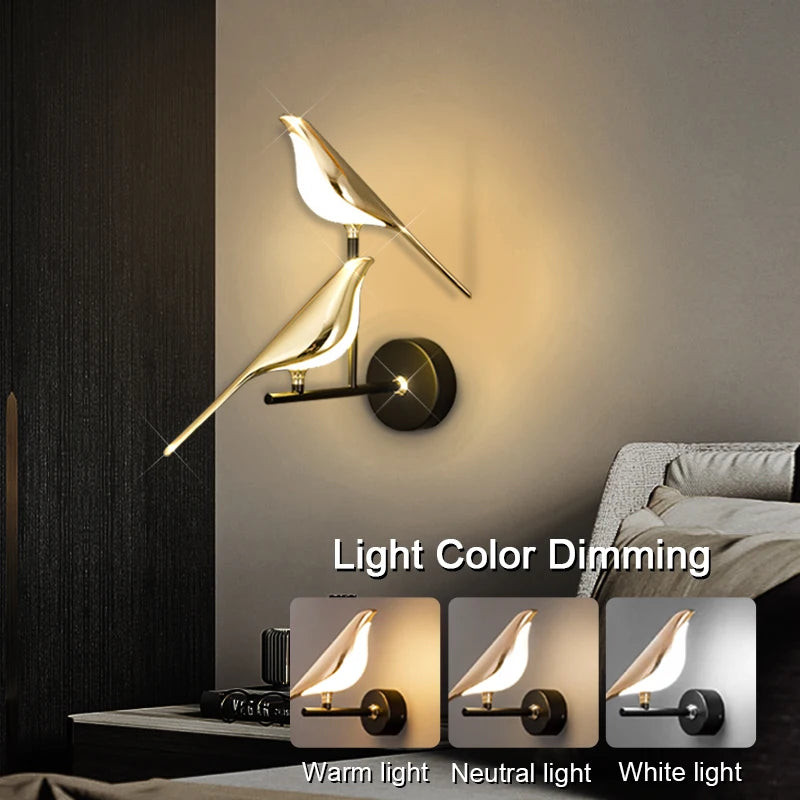 Nordic Magpie LED Wall Lamp