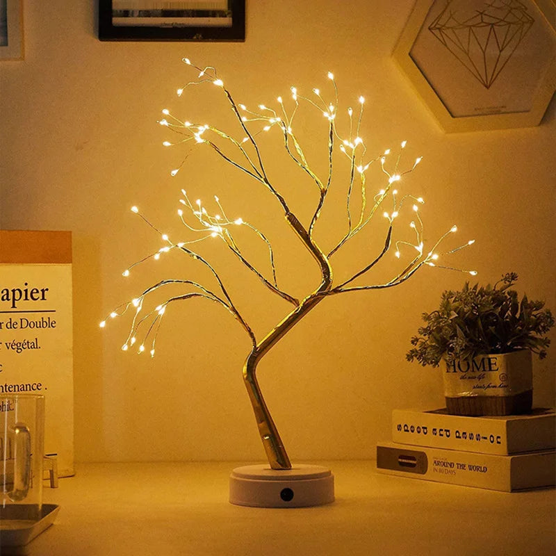 LED Tabletop Tree Lamp