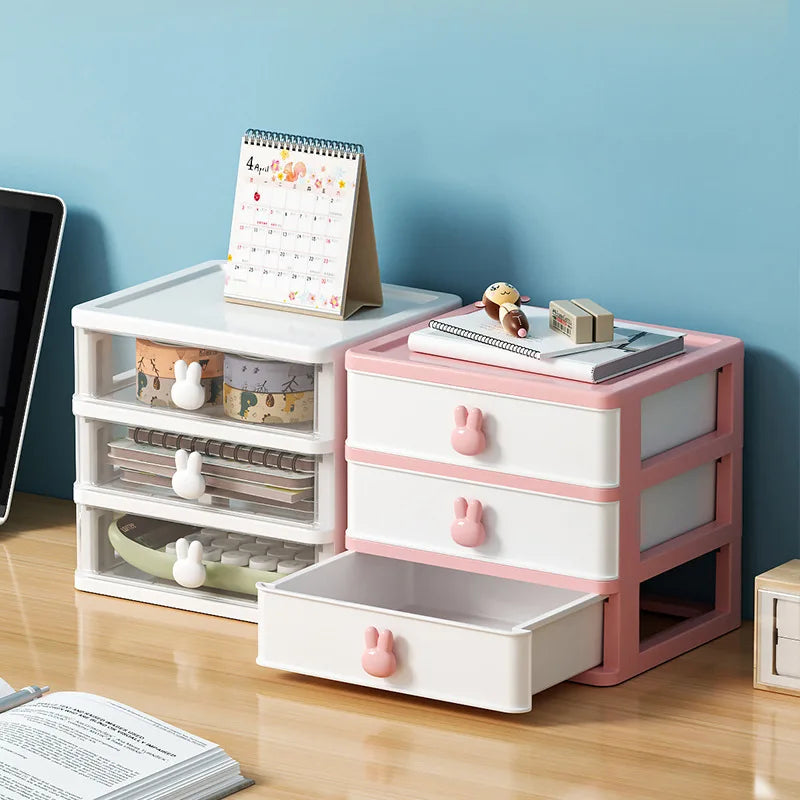 Transparent Desk Organizer Drawer