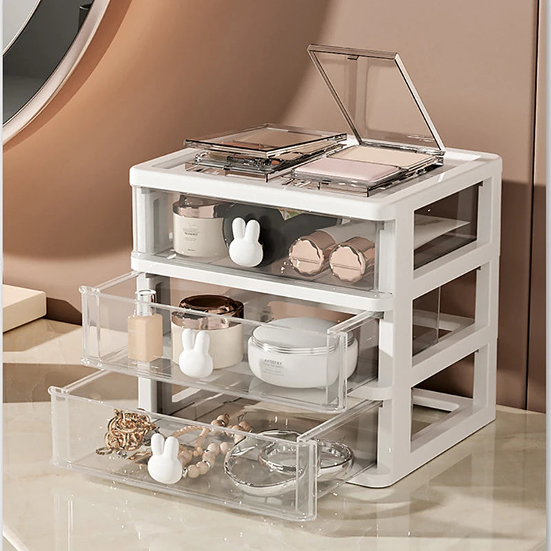 Transparent Desk Organizer Drawer