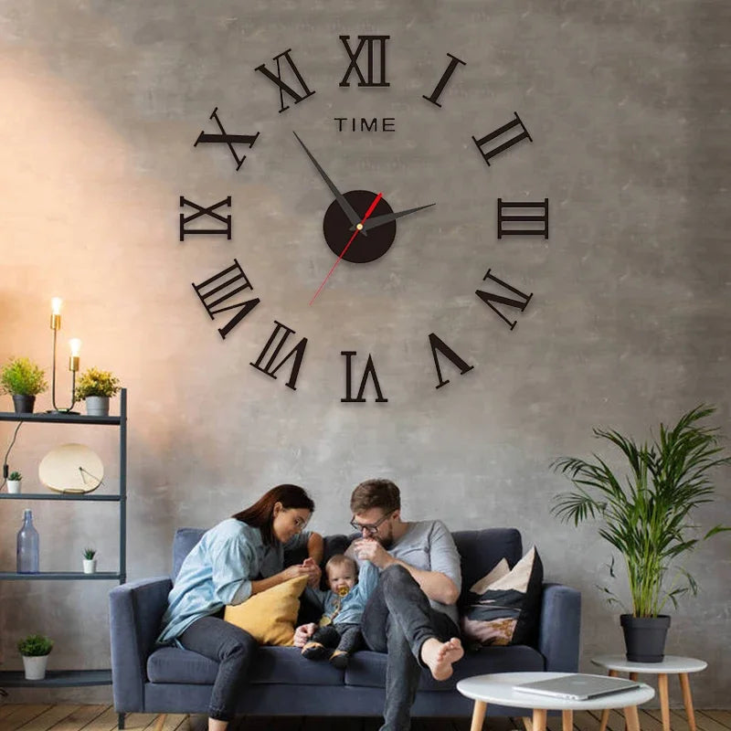 DIY Clock Silent Wall Clock