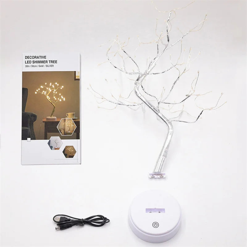 LED Tabletop Tree Lamp